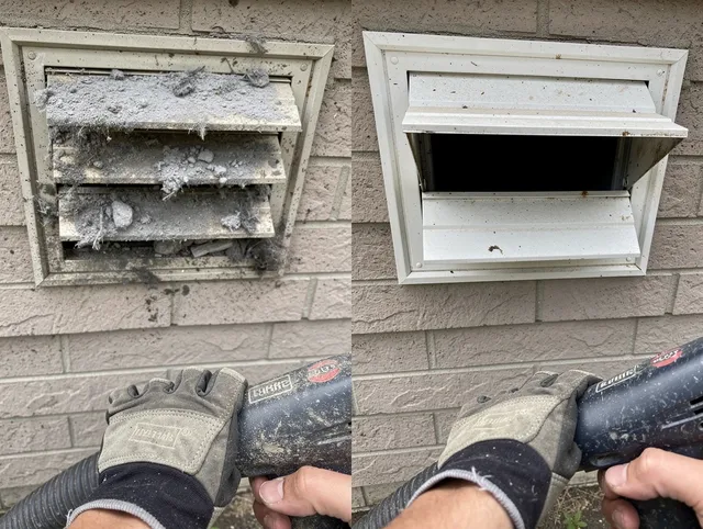 Professional dryer exhaust vent cleaning by Seekonk Dryer Vent Cleaning in Seekonk