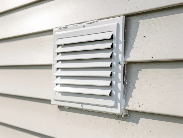 Expert vent cover replacement by Seekonk Dryer Vent Cleaning in Seekonk