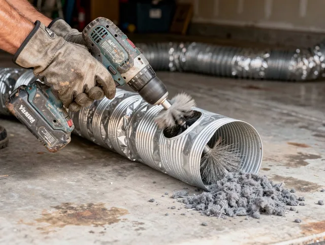 Professional duct cleaning by Seekonk Dryer Vent Cleaning in Seekonk