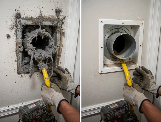 Expert gas dryer vent cleaning by Seekonk Dryer Vent Cleaning in Seekonk